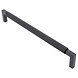 Messtique Meubelgreep Knurled 207mm | matzwart Messtique Meubelgreep Knurled 207mm | matzwart