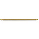 Messtique Meubelgreep Knurled 306mm | gepolijst messing Messtique Meubelgreep Knurled 306mm | gepolijst messing