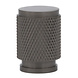 Messtique Kastknop Knurled Mini | 18mm | antraciet Messtique Kastknop Knurled Mini | 18mm | antraciet