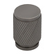 Messtique Kastknop Knurled Mini | 18mm | antraciet Messtique Kastknop Knurled Mini | 18mm | antraciet