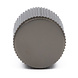 Messtique Kastknop Lines Mini | 18mm | antraciet Messtique Kastknop Lines Mini | 18mm | antraciet