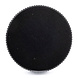 Messtique Kastknop Lines Radio | 32mm | matzwart Messtique Kastknop Lines Radio | 32mm | matzwart