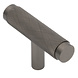 Messtique Kastknop Knurled T-Bar | 50mm | antraciet Messtique Kastknop Knurled T-Bar | 50mm | antraciet