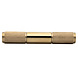 Messtique Kastknop Knurled T-Bar | 75mm | gepolijst messing ongelakt Messtique Kastknop Knurled T-Bar | 75mm | gepolijst messing ongelakt