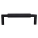 Messtique Meubelgreep Lines 103mm | matzwart Messtique Meubelgreep Lines 103mm | matzwart