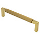 Messtique Meubelgreep Lines 135mm | gepolijst messing Messtique Meubelgreep Lines 135mm | gepolijst messing