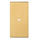 Fingertip Designs Harmonise achterplaat voor meubelknoppen | 76 x 40mm | Satijn Messing Fingertip Designs Harmonise achterplaat voor meubelknoppen | 76 x 40mm | Satijn Messing