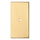 Fingertip Designs Harmonise achterplaat voor meubelknoppen | 76 x 40mm | Gepolijst Messing Fingertip Designs Harmonise achterplaat voor meubelknoppen | 76 x 40mm | Gepolijst Messing