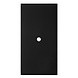 Fingertip Designs Harmonise achterplaat voor meubelknoppen | 76 x 40mm | Mat Zwart Fingertip Designs Harmonise achterplaat voor meubelknoppen | 76 x 40mm | Mat Zwart