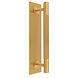 Fingertip Designs Harmonise achterplaat voor meubelgrepen | 200 x 40mm | Satijn Messing Fingertip Designs Harmonise achterplaat voor meubelgrepen | 200 x 40mm | Satijn Messing