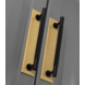 Fingertip Designs Harmonise achterplaat voor meubelgrepen | 200 x 40mm | Satijn Messing Fingertip Designs Harmonise achterplaat voor meubelgrepen | 200 x 40mm | Satijn Messing
