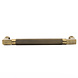 Messtique Deurgreep "Knurled" 217mm | Antiek Messing Messtique Deurgreep "Knurled" 217mm | Antiek Messing