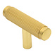 Messtique Meubelknop T-Model "Lines" 50mm | Gepolijst Messing Messtique Meubelknop T-Model "Lines" 50mm | Gepolijst Messing