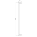 Fingertip Designs Handgreep Block | 320mm | gepolijst koper finish | metaal Fingertip Designs Handgreep Block | 320mm | gepolijst koper finish | metaal