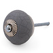 Good in Style Porseleinen knop 40mm grijs craquelé Good in Style Porseleinen knop 40mm grijs craquelé