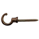 Good in Style Gordijnhaak | 30x23mm | messing | antiek Good in Style Gordijnhaak | 30x23mm | messing | antiek
