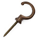 Good in Style Gordijnhaak | 52x36mm | messing | antiek Good in Style Gordijnhaak | 52x36mm | messing | antiek