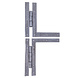 Good in Style Smeedijzeren HL-scharnier 228 x 227mm tinkleur Good in Style Smeedijzeren HL-scharnier 228 x 227mm tinkleur