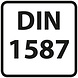 Proftec Dopmoer verzinkt | M6 | DIN1587 | doos | 50 stuks Proftec Dopmoer verzinkt | M6 | DIN1587 | doos | 50 stuks