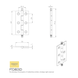 Fingertip Designs Kast scharnier 64mm met deco scharnierpen in antiek brons, 2 stuks. Fingertip Designs Kast scharnier 64mm met deco scharnierpen in antiek brons, 2 stuks.