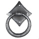 Good in Style Smeedijzeren deurklopper rond - pewter finish Good in Style Smeedijzeren deurklopper rond - pewter finish