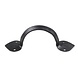 Good in Style Smeedijzeren handgreep punt 165 mm Good in Style Smeedijzeren handgreep punt 165 mm