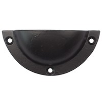 Gietijzeren komgreep zwart - 93mm