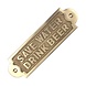 Good in Style Tekstbordje "Save Water Drink Beer" messing Good in Style Tekstbordje "Save Water Drink Beer" messing