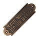 Good in Style Tekstbordje "Save Water Drink Beer" - messing donker Good in Style Tekstbordje "Save Water Drink Beer" - messing donker