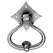 Ludlow Foundries Hand gesmede deurklopper “Wealden” in Pewter finish. Ludlow Foundries Hand gesmede deurklopper “Wealden” in Pewter finish.