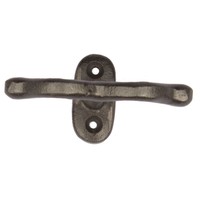 Gietijzeren plafondhaak BA5013 - blank gelakt