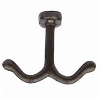 Gietijzeren plafondhaak BA5013 - blank gelakt