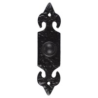 Gietijzeren deurbelknop fleur-de-lis