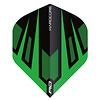 Red Dragon Red Dragon Hardcore Radical Green & Black Fan Darts Flights