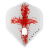 L-Style L-Style Champagne Flight L1 Standard Pro Beau Greves V2 - Clear White Darts Flights