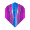 Harrows Harrows Silika Lumen NO2 Aqua & Pink Tough Crystalline Coated Darts Flights