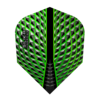 Harrows Harrows Silika Round NO6 Green Tough Crystalline Coated Darts Flights