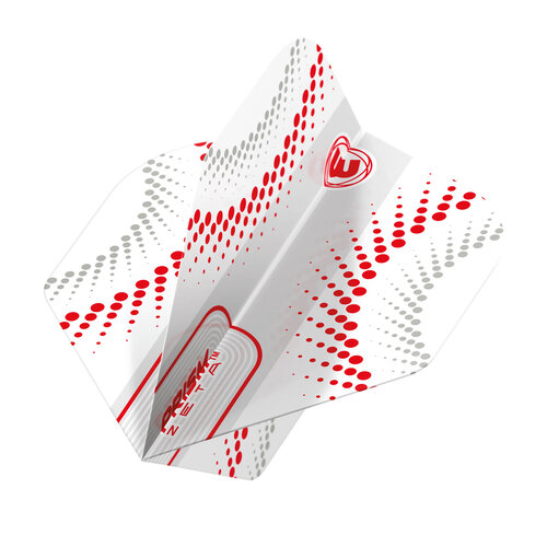 Winmau Winmau Prism Zeta White & Red Darts Flights