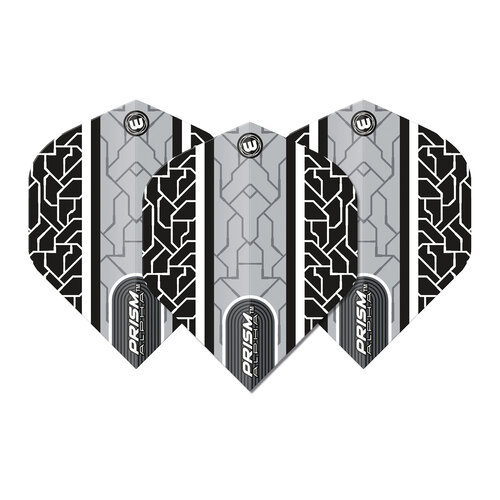 Winmau Winmau Prism Alpha Grey & White Darts Flights