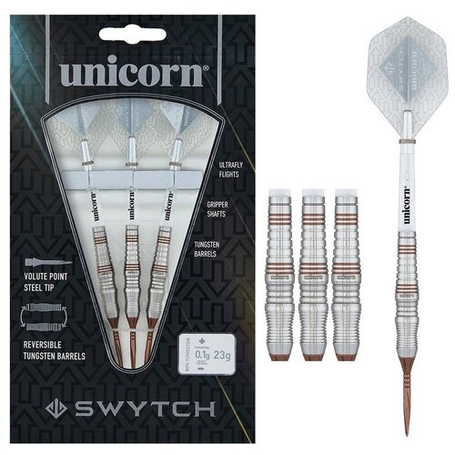 Unicorn Unicorn Swytch Rosso 80% Steel Tip Darts