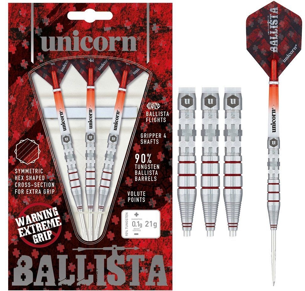 Unicorn Ballista Shape 3 90 Steel Tip Darts