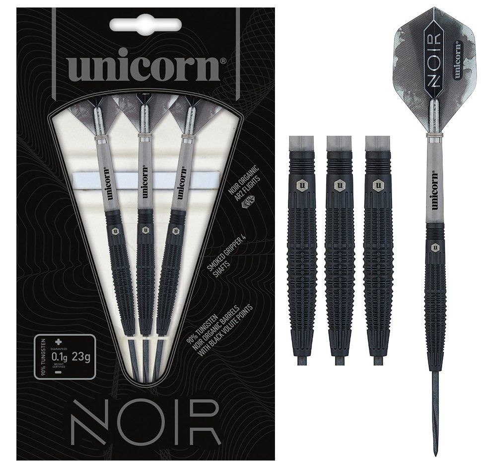 Unicorn Noir Shape 2 90% Steel Tip Darts 