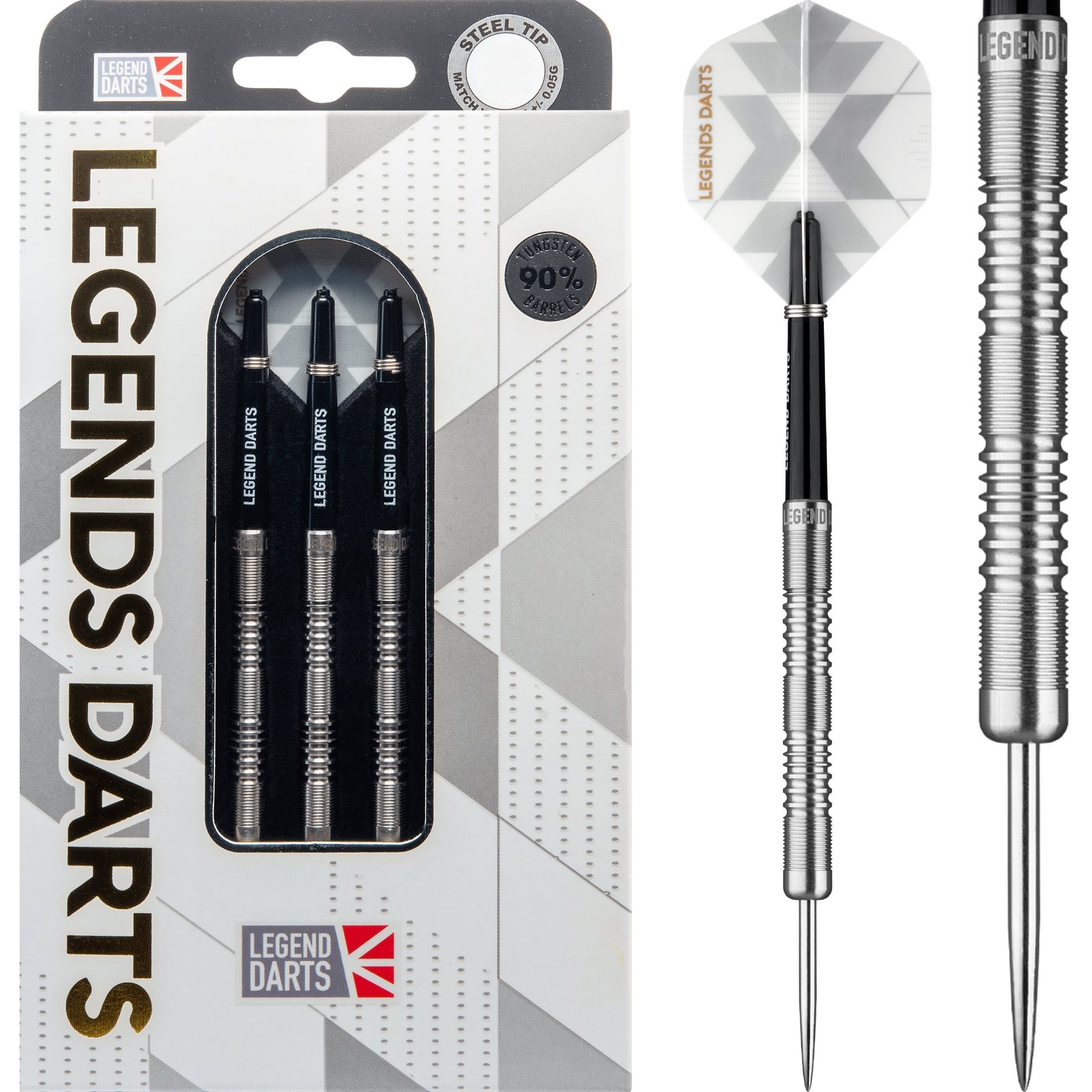 Legend Darts Pro Series V11 90 Steel Tip Darts
