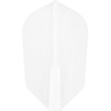 Cosmo Darts Cosmo Darts - Fit Flight White SP Slim Darts Flights