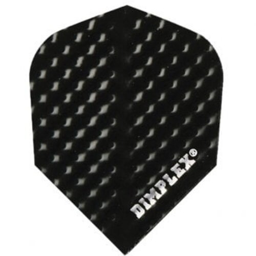 Harrows Harrows Dimplex Plain Black Darts Flights