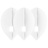 L-Style Champagne L2 Teardrop White Darts Flights