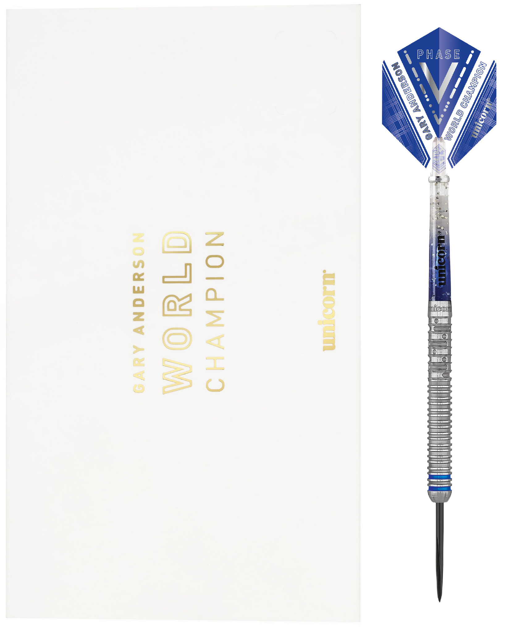 gary anderson phase5 スティール 25g Steeldart Unicorn W.C. Gary