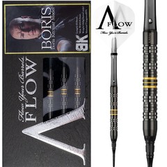 Dynasty A-FLOW Black Line Boris Krcmar Yellow 95%  Soft Tip Darts