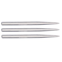 Bull's Steel Dart Grip Points Silver