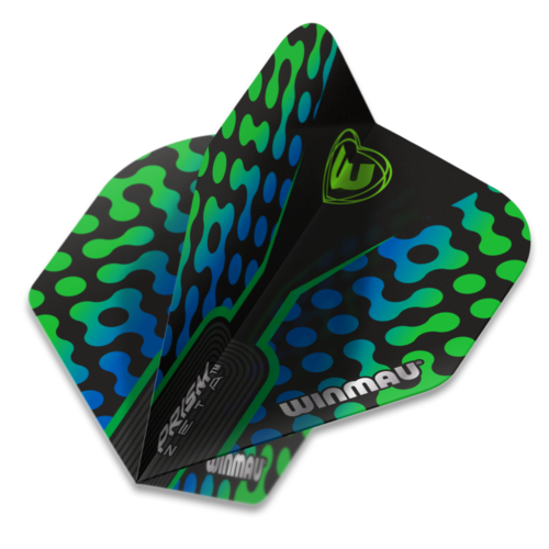 Winmau Winmau Prism Zeta Black & Green Darts Flights